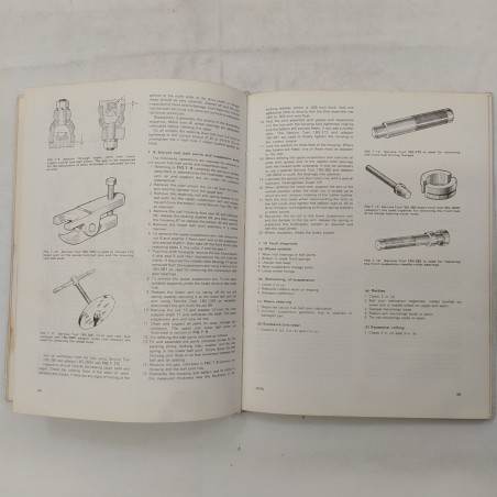 Manuale d'officina Workshop Manual Mini 1959-72 in inglese. Polvere