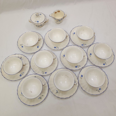 Servizio da te per 10 ceramica Lavenia anni 40/50