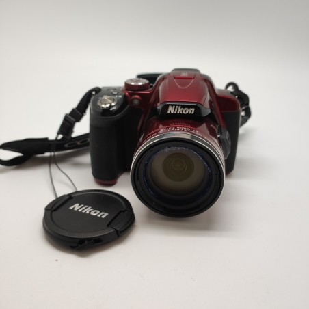 Fotocamera Nikon Coolpix P520 rossa usata pari nuovo