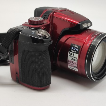 Fotocamera Nikon Coolpix P520 rossa usata pari nuovo