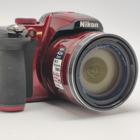 Fotocamera Nikon Coolpix P520 rossa usata pari nuovo