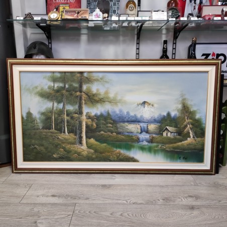 M. Milic quadro stampa su tela 120x60 cm paesaggio