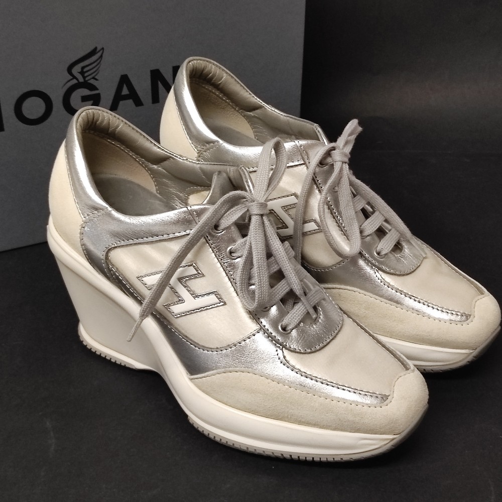 Hogan Interactive scarpe donna tacco alto 36 5 usate