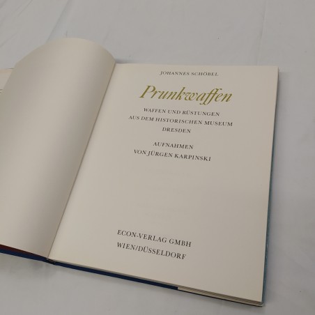 Libro Prunk-waffen Johannes Schobel 1973