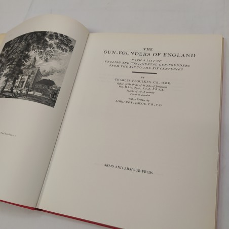 Libro The gun-founders of England Charles Ffoulkes 1969
