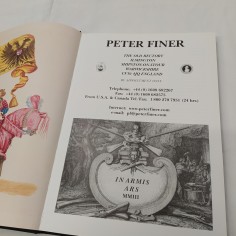 Libro Catalogo Peter Finer In Armis Ars 2003 Peter Finer 2003 2