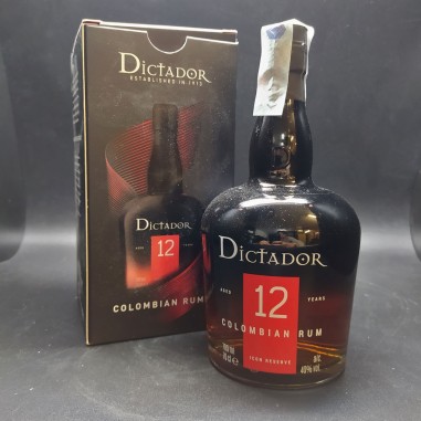 Dictator Columbian Rum Ultra Premium Res. Solera 12 anni - 70 cl 40%