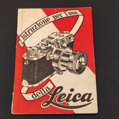 Manuale Istruzioni per l'uso della Leica anno 1941 XIX con numero di serie