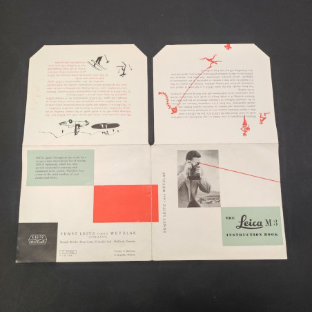 The Leica M3 Instruction Book - brochure singola 1955