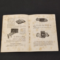 Libretto istruzioni Kodak Brownie pieghecole  N. 2 2A N. 3 3A 2