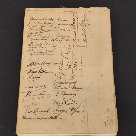 Parte di libretto satirico militare con disegni e poesia in rima perido anni 20