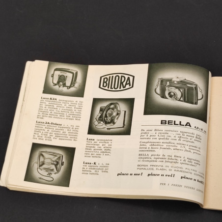 Agda dell'Acqua Vademecum 1954 1° ed. catalogo fotografico