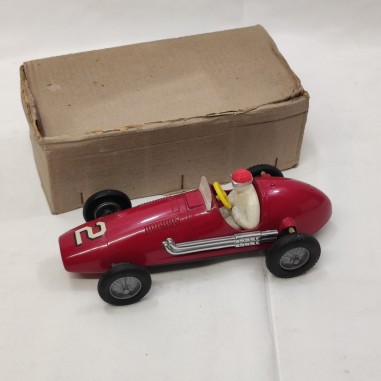 Modellino giocattolo auto Ferrari anni 50 Lima l. 22 cm