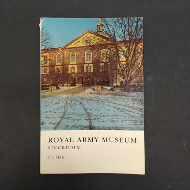 Libro Illustrated guide Royal army museum – Stockholm  1964