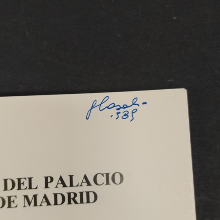 Libro Armeria del palacio real de Madrid  1987