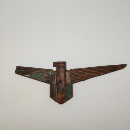 Fregio fascista aquila aeronautica ala spezzata anni 20/30