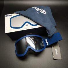 Occhiali da sci Izipizi a maschera blu tg. piccola, anti nebbia, 100%UV. Nuovi 2