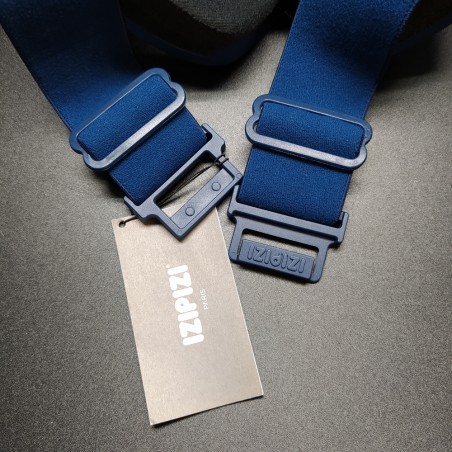 Occhiali da sci Izipizi a maschera blu tg. piccola, anti nebbia, 100%UV. Nuovi