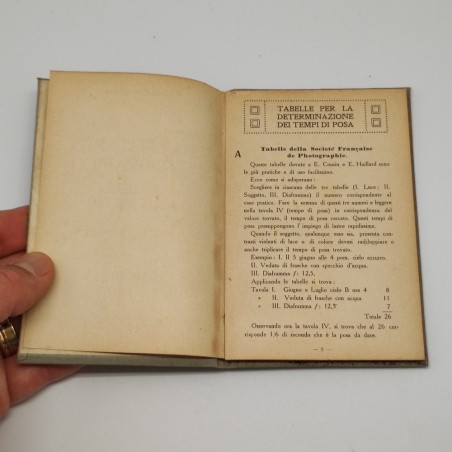 Prontuario fotografico di tabelle e ricette - Prof. Rodolfo Namias