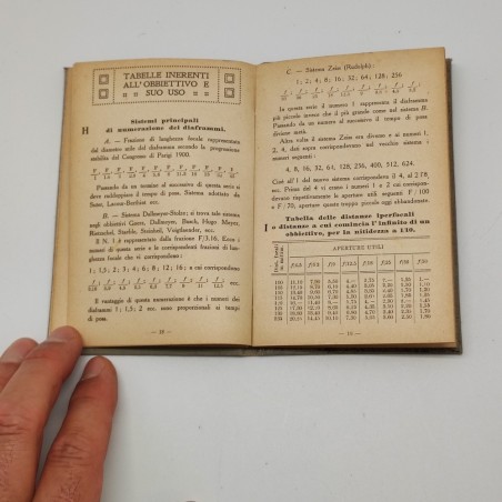 Prontuario fotografico di tabelle e ricette - Prof. Rodolfo Namias