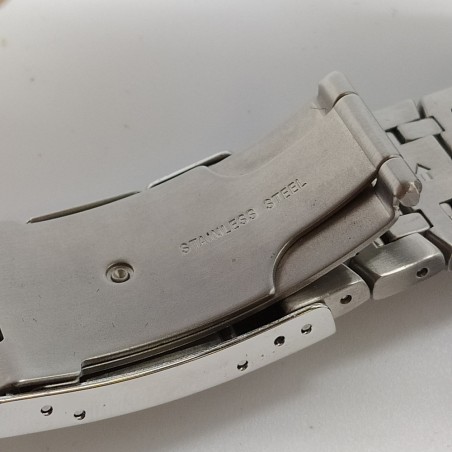 Orologio uomo chronografo Lorenz 3S10 cassa acciaio 44 mm nuovo