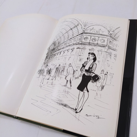 Libro Poesie modenesi vestite da Martio Molinari con dedica della moglie. Buono