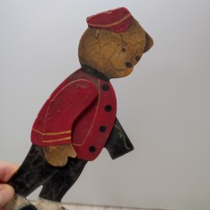 Orsetto basculante in metallo anni 30/40 piccole scrostature 2