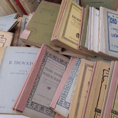 Lotto di 135 libretti di opere musicali libretti e spartiti '800/'900 2