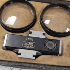 Cofanetto Zeiss IKON con telemetro e lenti 20 30 e 50. Necessita pulizia 2