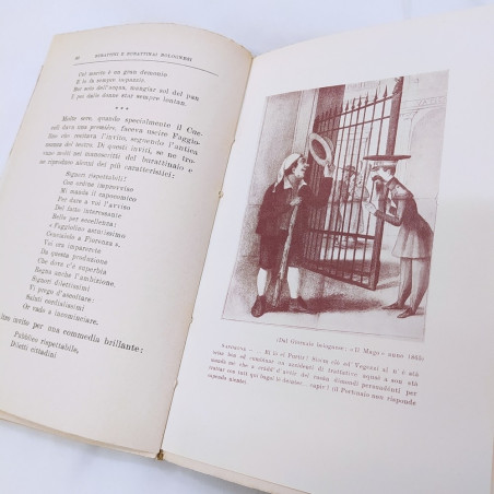 Libro Burattini e burattinai bolognesi, Pandolfini Barberi, Zanichelli 1923