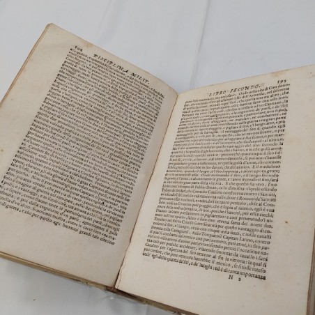 Libro primo Disciplina militare, Cinuzzi 1620. Integro con piccole sbucciature