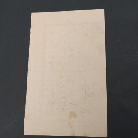 Lettera Il Popolo d'Italia con firma di Arnaldo Mussolini, 1928. Ingiallimenti