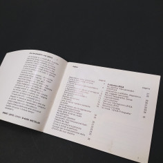 Libretto di istruzioni macchina fotografica Leica M5, Leitz. Sbiadito con pieghe 2