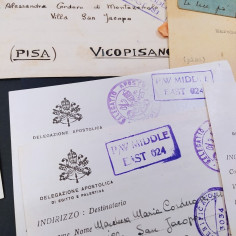 Lotto di 22 lettere dei Cordero Di Montezemolo dall'Eritrea e varie occasioni 2