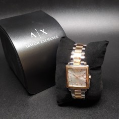 Orologio donna Armani Exchange mov. quarzo cinturino metallo bicolore. Inusato 2