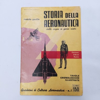 Rivista Storia dell'aeronautica, Rodolfo Gentile, 1953. Ingiallimenti