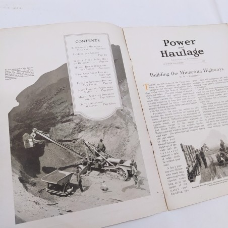 Catalogo Power and Haulage motore Ford, ott-nov. 1924. Sbucciature