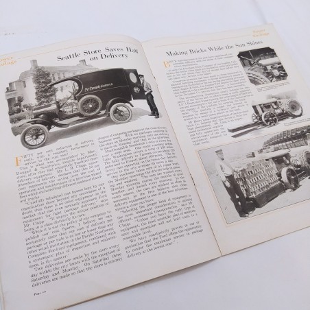 Catalogo Power and Haulage motore Ford, ott-nov. 1924. Sbucciature