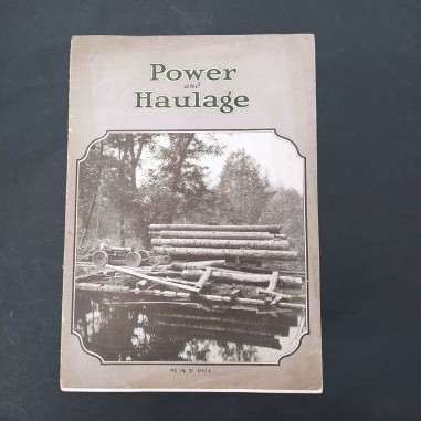 Catalogo Power and Haulage motore Ford, maggio 1924. Sbucciature