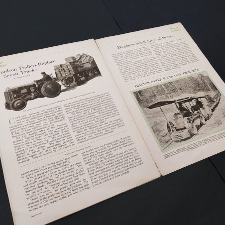 Catalogo Power and Haulage motore Ford, maggio 1924. Sbucciature
