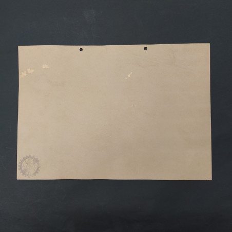 Locandina forata IX edizione delle Mille Miglia del 1935. Ingiallimenti