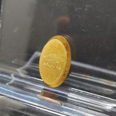 Pin società di ginnastica Panaro Modena, primi '900 smaltato. Buono 2