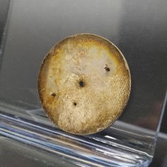 Quadrante per orologio Eberhard chiaro con numeri arabi neri. Buono 2