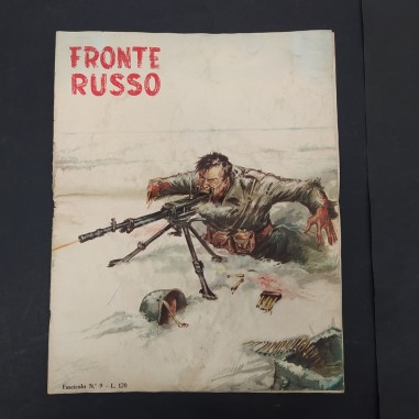 Rivista Fronte russo, fascicolo 9, supplemento Asso di bastoni. Segni a penna