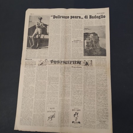 Rivista Asso di Bastoni n. 41, 8 ottobre 1950, pagine 1-4. Segni del tempo