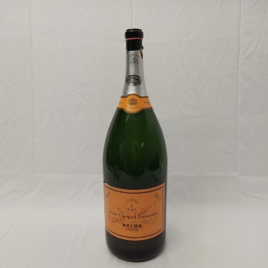 Bottiglia imperiale Brut Veuve Cliquot da 6 litri vuota con tappo originale