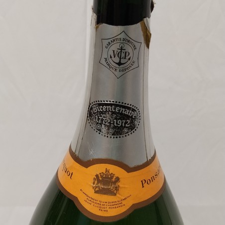Bottiglia imperiale Brut Veuve Cliquot da 6 litri vuota con tappo originale