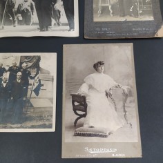 Lotto di 4 foto Italia, Argentina e Uruguay, anni '30, Vittorio Emanuele III 2