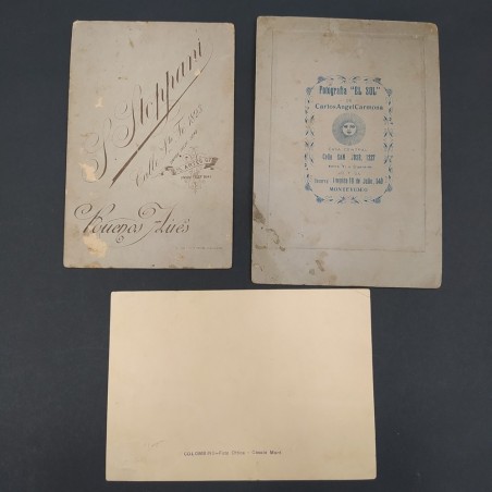 Lotto di 4 foto Italia, Argentina e Uruguay, anni '30, Vittorio Emanuele III
