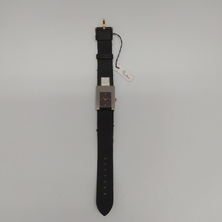Orologio Pomellato Stress 01 010 AHA quadrante rettangolare con brillanti. Buono